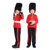 Kids Boys British Soldiers Royal Honor Guard Jacket Pants Hat Set Halloween Cosplay Costumes Role Play Outfit