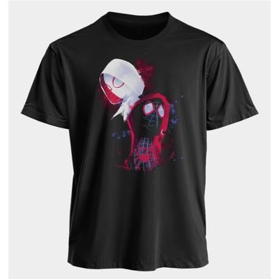 Férfi és Női Pólók Pókember - Gwen Miles Morales Nyári Amerikai Tavaszi és Őszi Trend Túlméretezett Rövid Ujjú