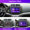 For FIAT Freemont 2011-2016, DODGE Journey 2011+ Navigation GPS Android Car Radio  Multimedia Player Stereo wifi+4G Carplay auto video