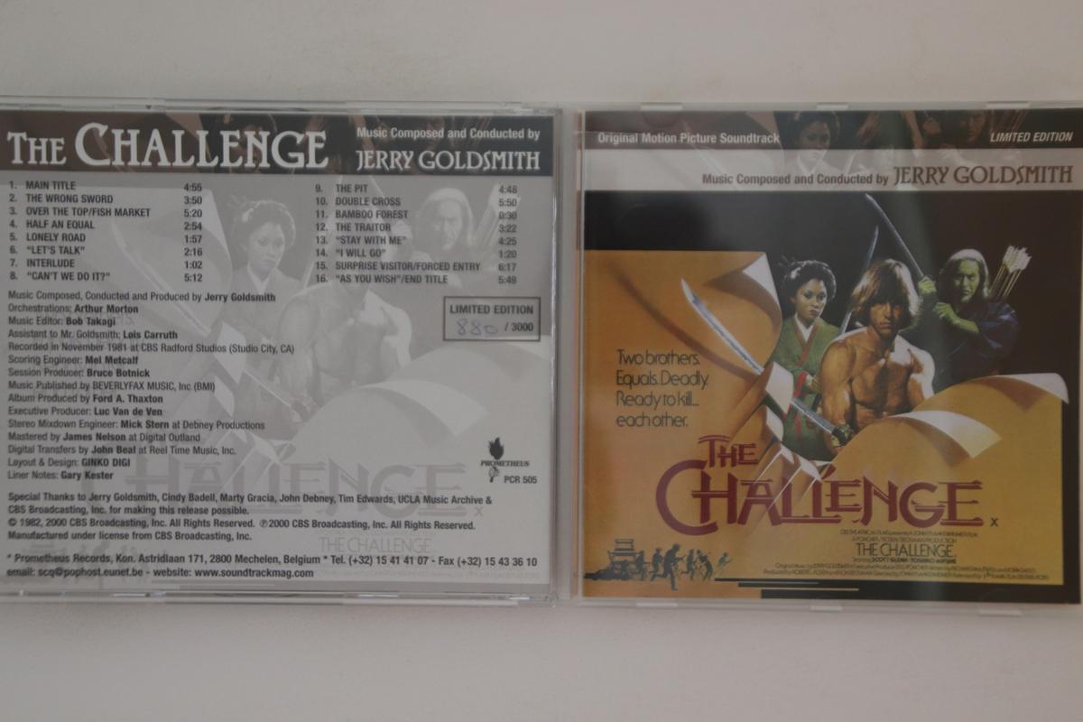 

CD OST - Challenge PCR505 PROMETHEUS 2000 Belgium Soundtracks & Musicals Used