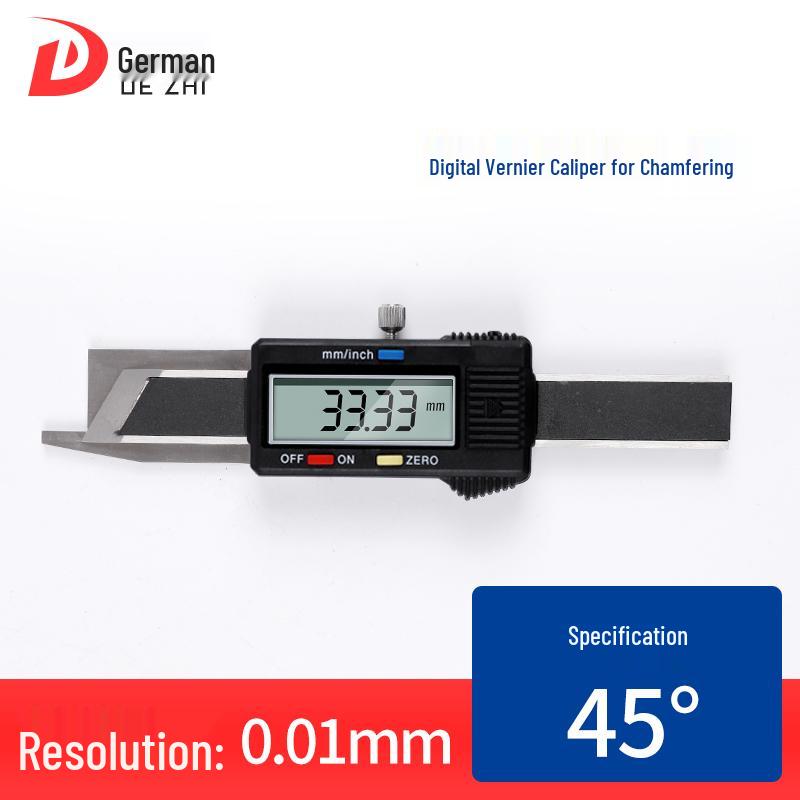 Digital Vernier Chamfer Gauge High-Precision Electronic Caliper