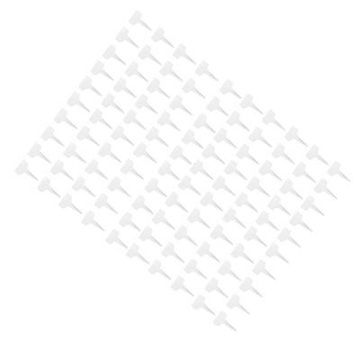 100 etiquetas de jardín en forma de T, impermeables, para plantas de jardinería, etiquetas insertables, señales de clasificación de plántulas para exteriores