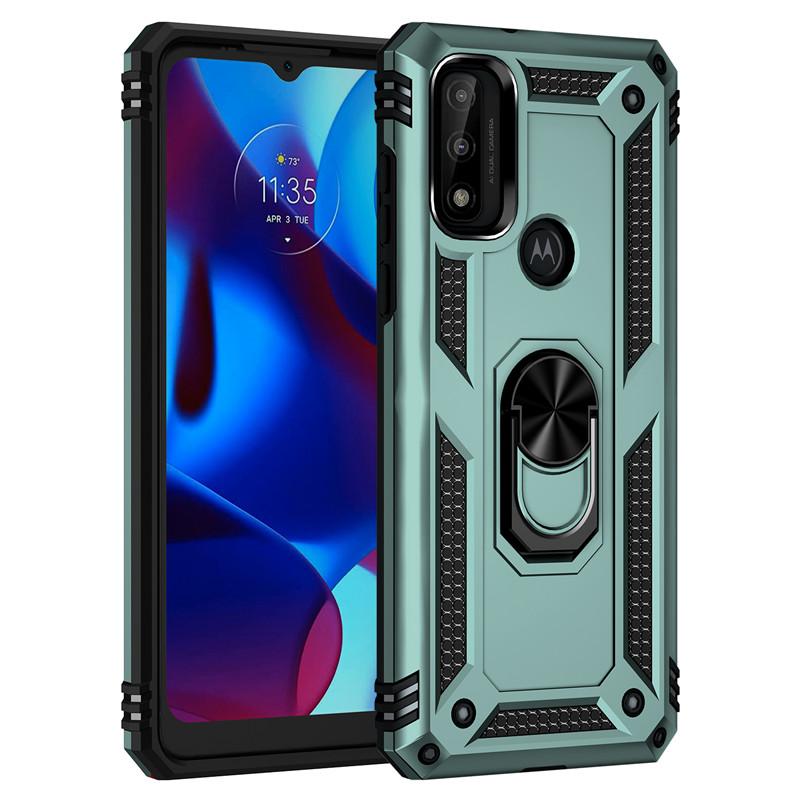 Für Motorola Moto G Pure Fall Luxus Rüstung Magnetische Ring Telefon Fall Für Moto G Pure Stand Halter Zurück Abdeckung