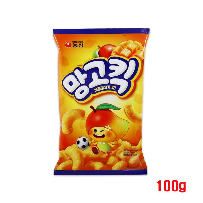 Korejská Pufovaná Svačina – Banana Kick, Melon Kick, Mango (23 Možnosti)