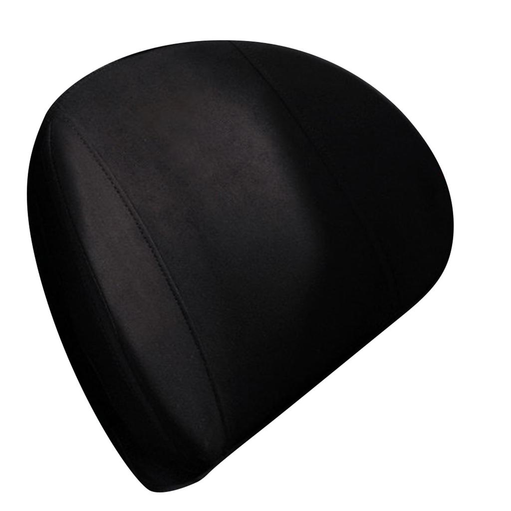 Car Lumbar Pillow Seat Memory Foam Lumbar Support Pillow Back Pain Relief Breathable Lower Back Pillow Black Lumbar