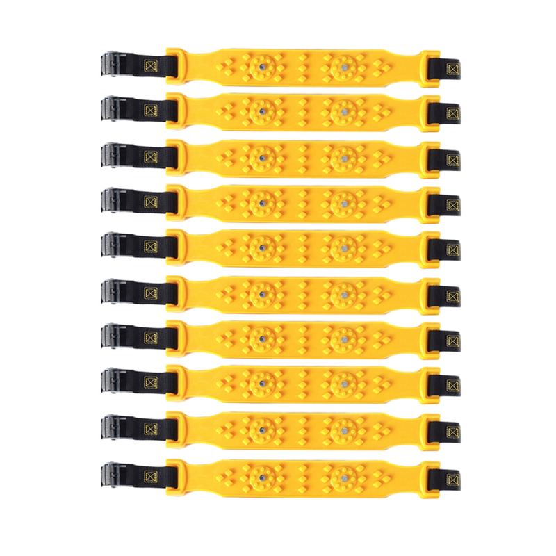 10pcs Universal Truck Chain Snow Cha Muddy Roads Car Anti-slip Cha for Tire Anti-Skid Cha Anti-Skid Cha  Snow Roads