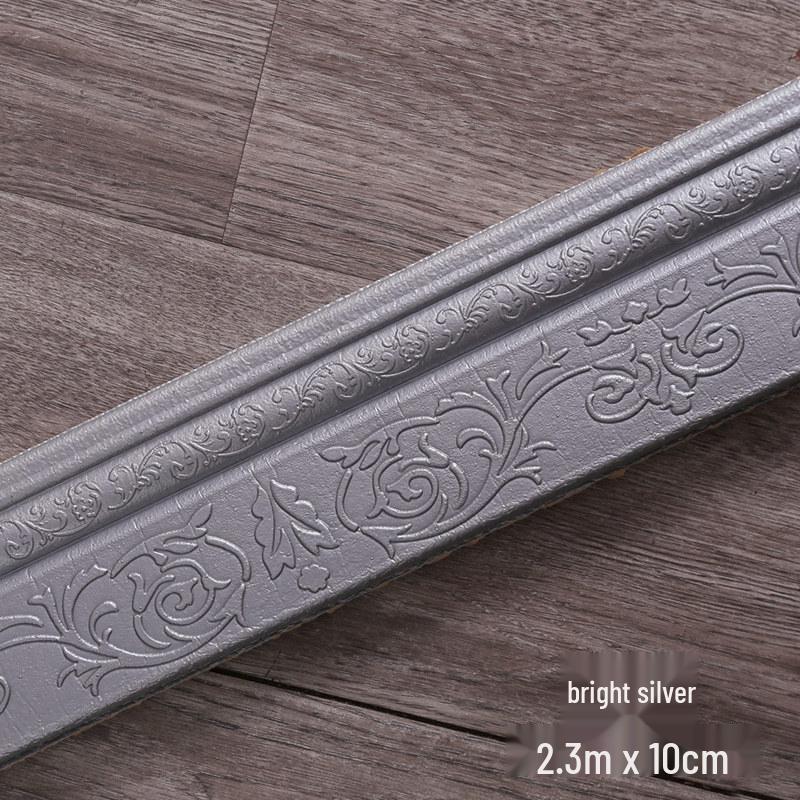 Waterproof 3D Self-Adhesive Skirting & Door Frame Edging Stickers