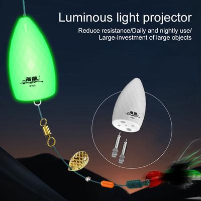 Electronic Luminous Fishing Casting Aid Night Fishing Glow Float