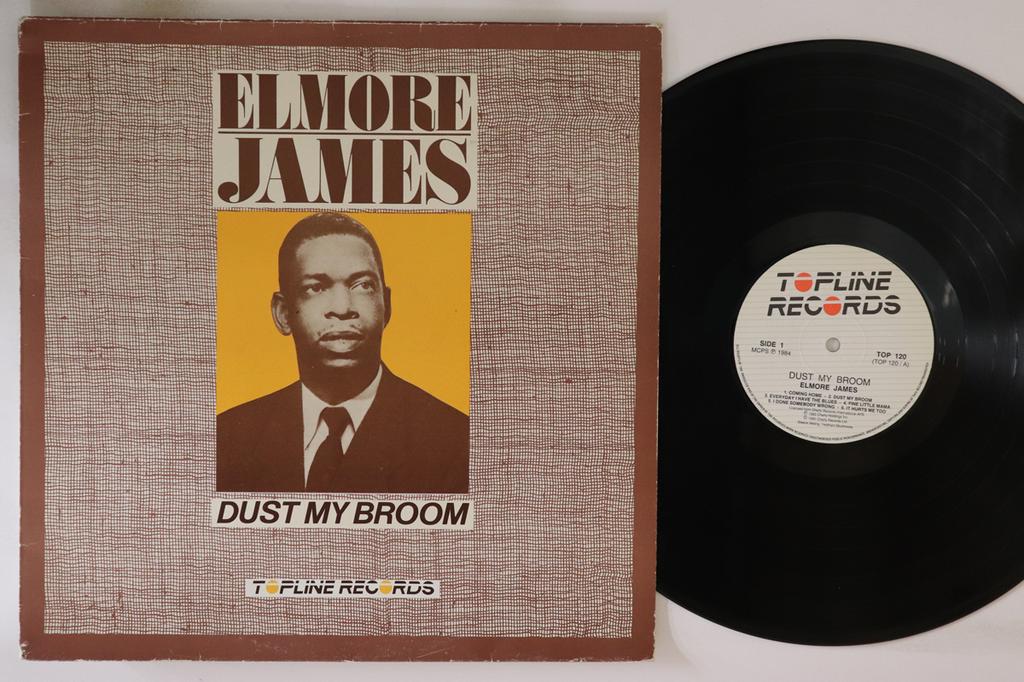 LP Record ELMORE JAMES  Dust My Broom TOP120 TOPLINE 1984 UK Blues Used