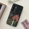 Cartoon B-BoJack Horsemans Phone Case For Samsung Galaxy A73,21,22,32,71,53,52,51,80,5G Soft Black Cover