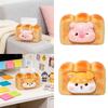 Cute Creative Tissue Box Holder PVC Napkin Dispenser Tabletop Organizer for Bedroom Bathroom Living Room