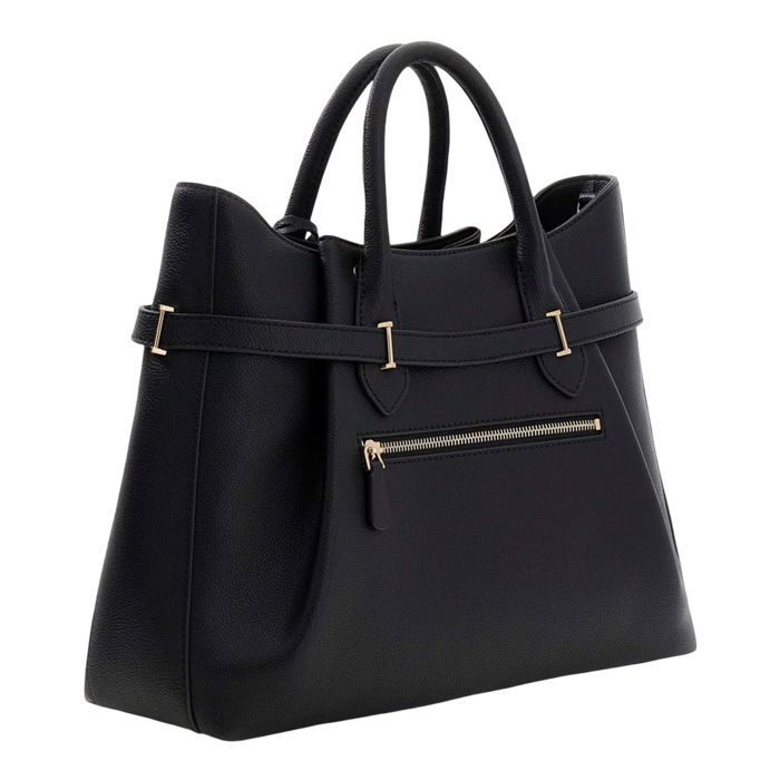 GUESS Sac à main noir pour femme - Yesba Girlfriend Satchel Bag 333130