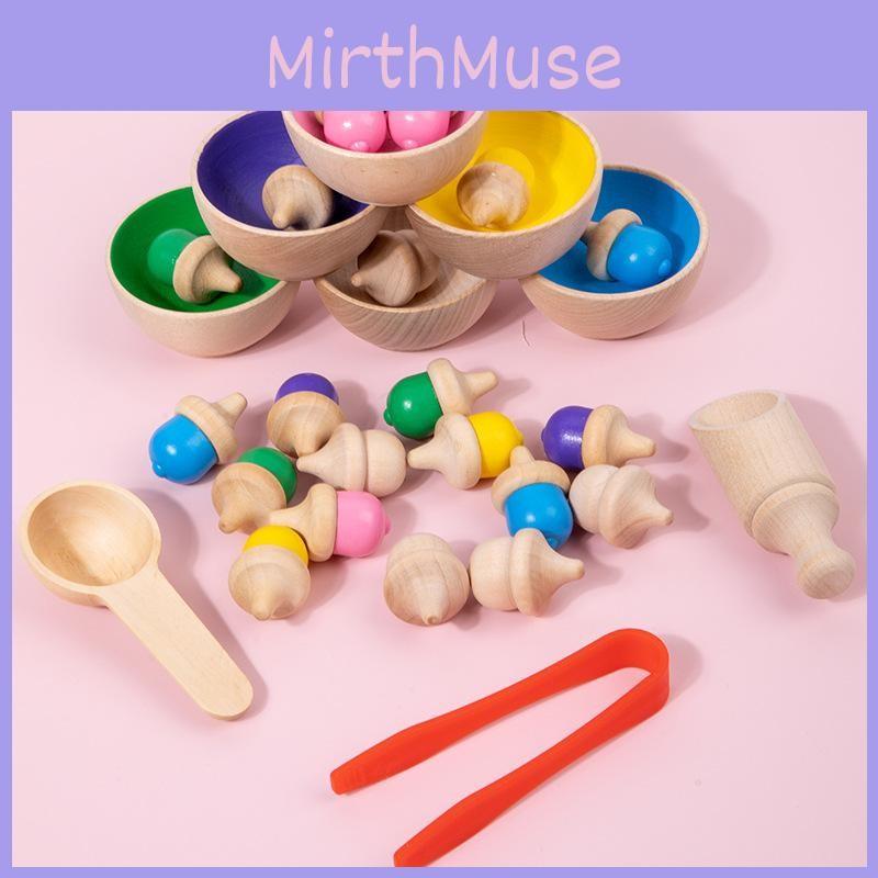 Wooden Counting Cups For Children Educational Play Early Learning Gift Festival