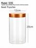 Food-Grade PET Plastic Sealed Jar for Supplement Powders - Moisture-Proof Storage Bottle
