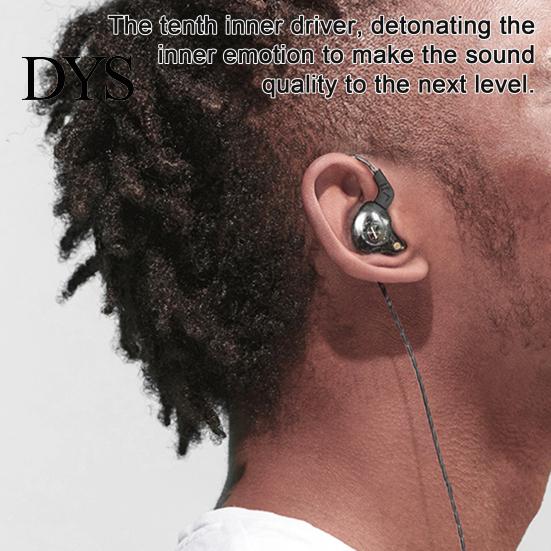 Game Earphone Wired Headset Stereo Surround Deep Bass Music Player Earbuds Headphone Ergonomic 3.5mm Phone Accessory