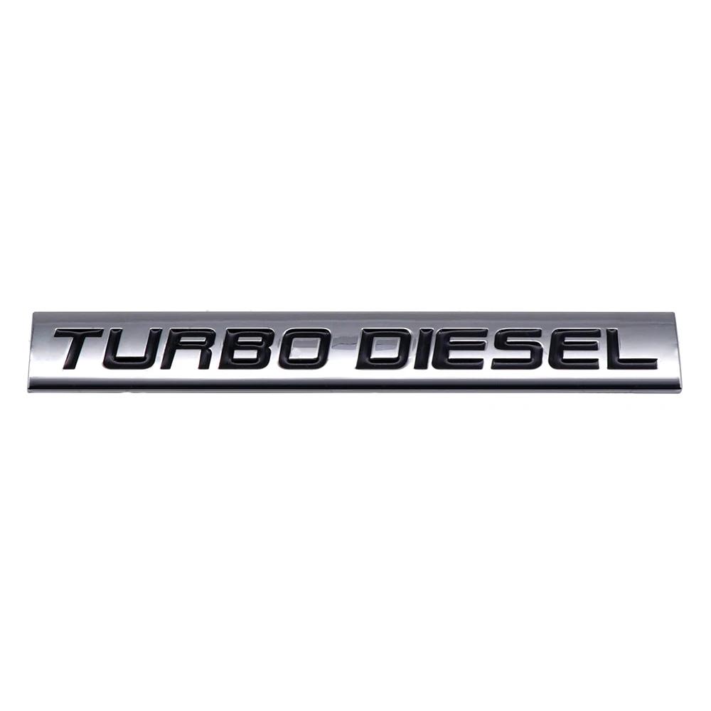 Car Body Side Sticker Rear Decal Badge Turbodeisel Logo for VW Infiniti Chevrolet Land Rover JEEP MINI Lexus Honda Subaru Toyota
