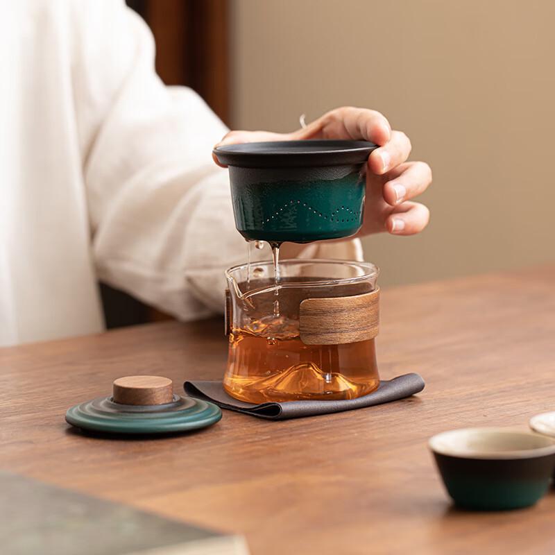 Portable Quick Cup Kung Fu Tea Set