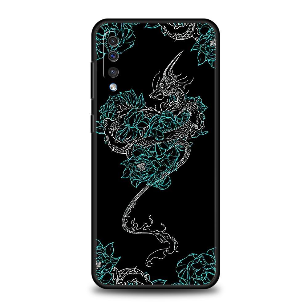 Dragon Fashion Phone Case For Samsung Galaxy A12 A32 A50 A70 A20E A20S A10 A10S A22 A30 A40 A42 A52 5G A02S A04s Silicone Cover