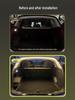 Car Trunk Ambient LED Light Strip: No Wiring, Automatic Induction Tail Box Decoration.