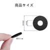 BRIIKPP Silicone Guitar Strap Preventer for and Other Set of 8 Locks, Anti-Drop Guitar, Bass, Instruments, (Black)