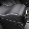 Car Armrest Cushion Center Memory Foam Console Armrest Pillow With Mobile Phone Holder Storage Bag Car Armrest Box Mat Pad