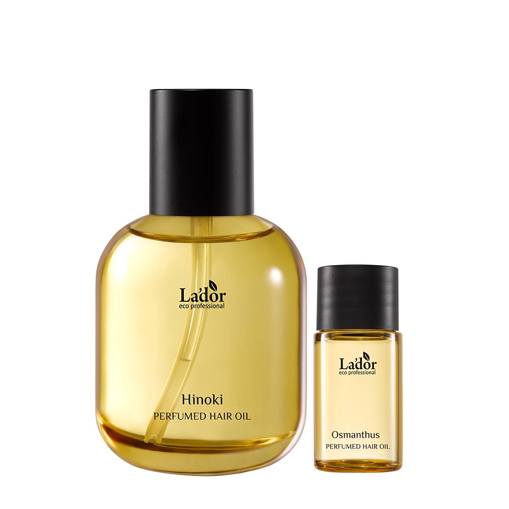 [Lador] BTS JIMIN Pick Perfume Hair Oil Set (80ml + 10ml Mini) - [K-BEAUTY] Niche Scent & Silk Care
