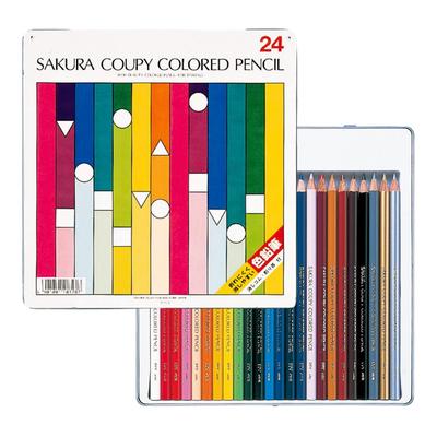 Sakura Coupy Colored 24 PFY24 Cray-Pas Buntstifte, Farben,