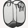 1Pcs Foldable Laundry Hamper With Handles - Collapsible Mesh Fabric Laundry Basket Multi-Functional Durable Space-Saver For Bathroom Bedroom & More