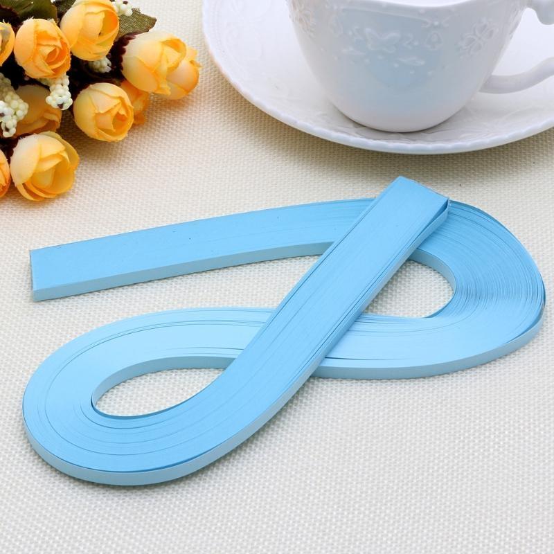 Quilling-Papier 120 Streifen Handgemacht Bastelprojekte Zubehör Zubehör für Kleinkinder Handbetätigung Papierbedarf