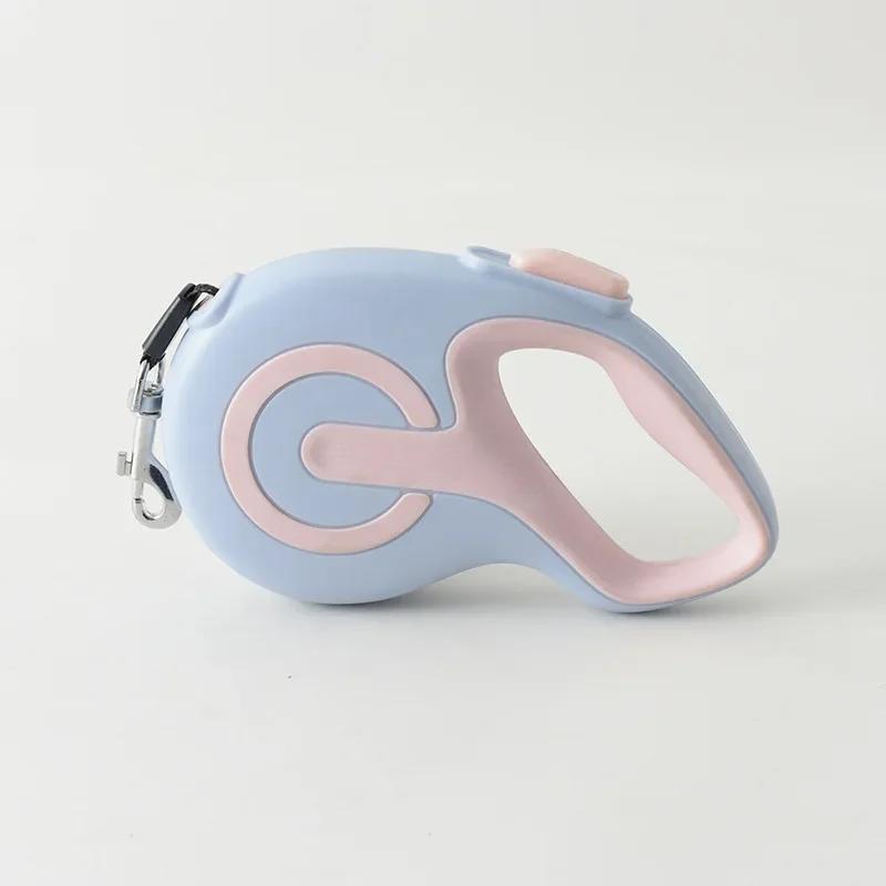 

Устройство для выгула питомца с клейким мешком и светоотражающим поводком для собаки, который автоматически сматывается и выгуливает собаку 3M