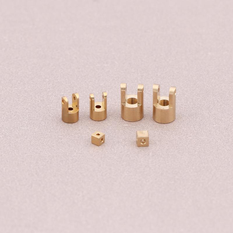 §1Set Mini Universal Joint OD 2mm/1mm Brass Coupling Shaft/Through Hole Connector For 1/64 1/72 1/87 Static-to-Dynamic Coupling