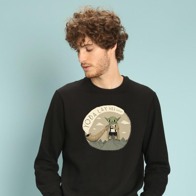 Herren-Sweatshirt – YODA LAYHEEHOO