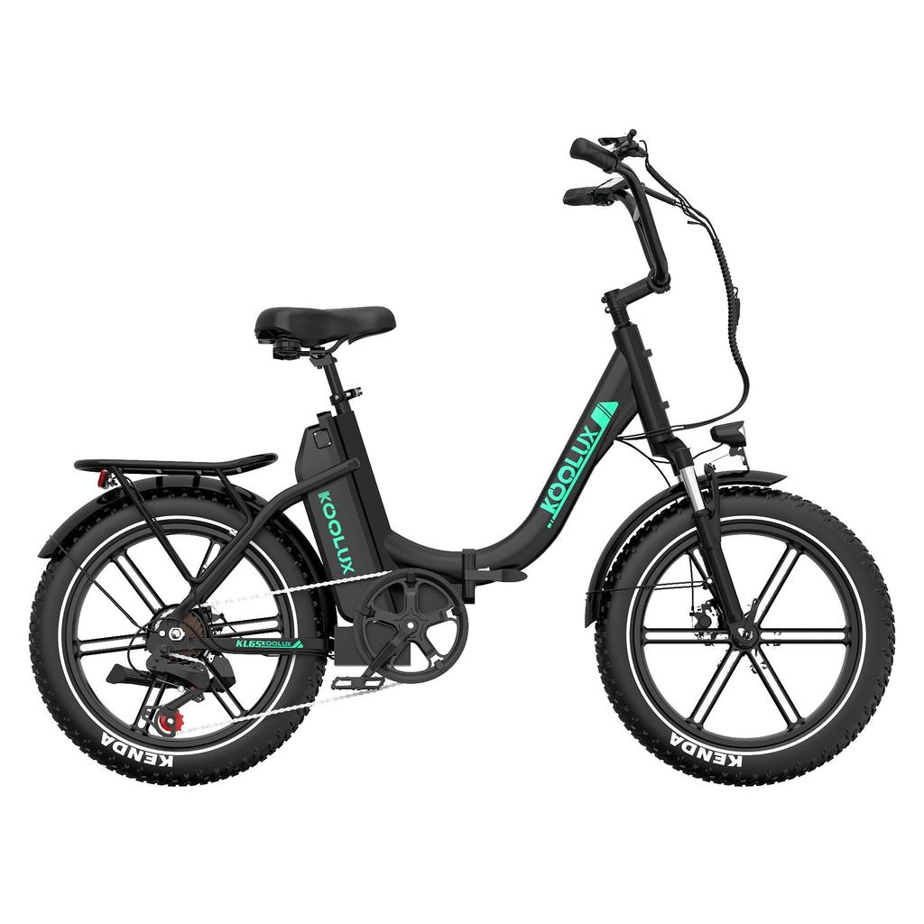 KOOLUX KL6S Erwachsenen Faltbares Elektrofahrrad 500W Motor 48V15.6Ah Batterie 20 Zoll Fat Tires Elektrofahrrad Stadt Outdoor Off-Road E-Bike