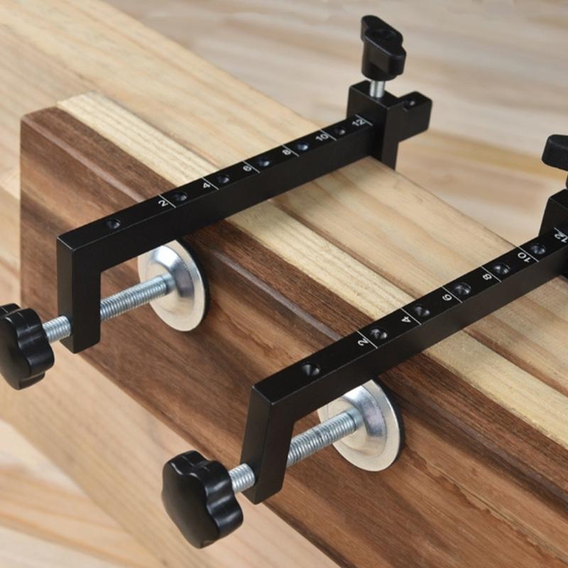 Verstellbare Schraubzwinge Halterung Schrank Werkzeug Montageclip Tischklemme für Schreibtisch Tisch Werkbänke Stuhl Einfach zu bedienen