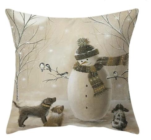 45Cm Christmas Pillowcase Cushion Cover Christmas Decorations For Home Christmas Ornament Gift Happy New Year