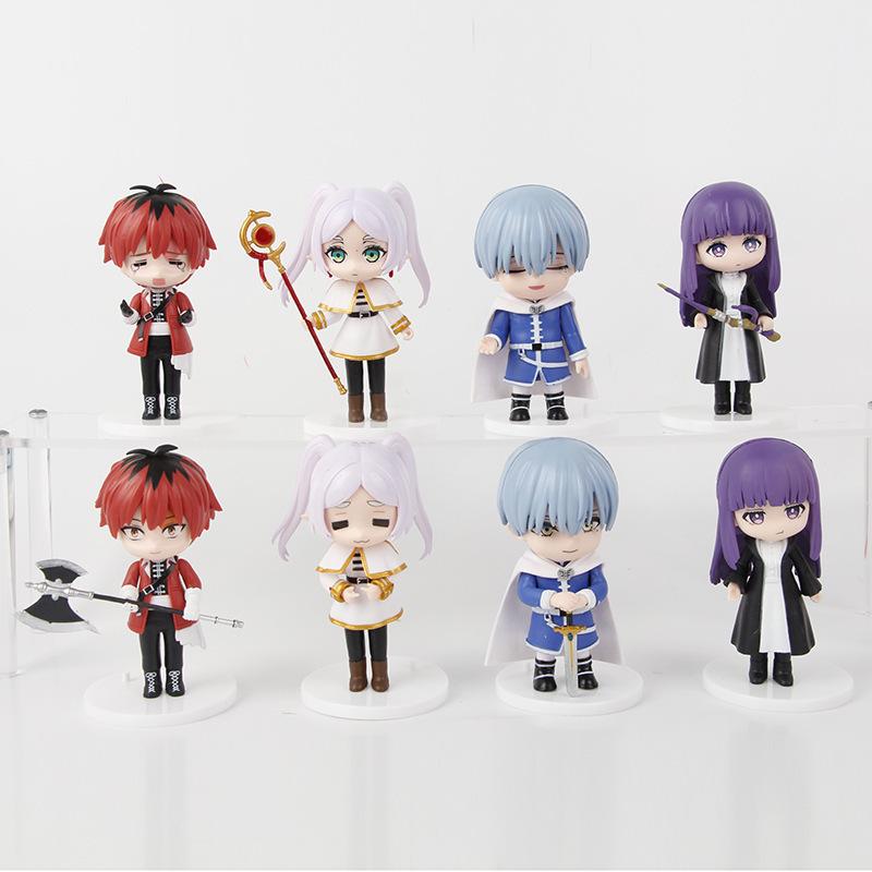 8 Styles Magic Anime Frieren Beyond Journey's End Action Figure Good PVC Himmel Eisen Heiter Figurine Model Toy Collect Gift