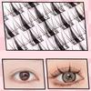 Simulation Rabbit Series False Eyelashes Comic Individual Cluster Reusable Segmented Winged Thick Lash Extension 12Mm Eyelashes