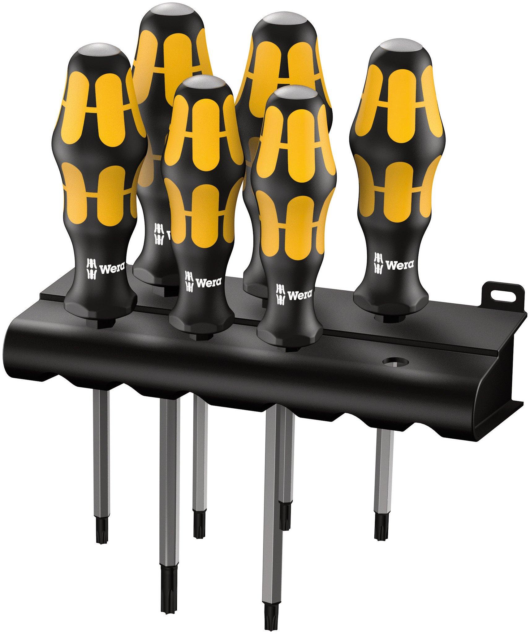

Набор отверток WERA с зубилом Torx 024410 6 предметов TX15/20/25/27/30/40