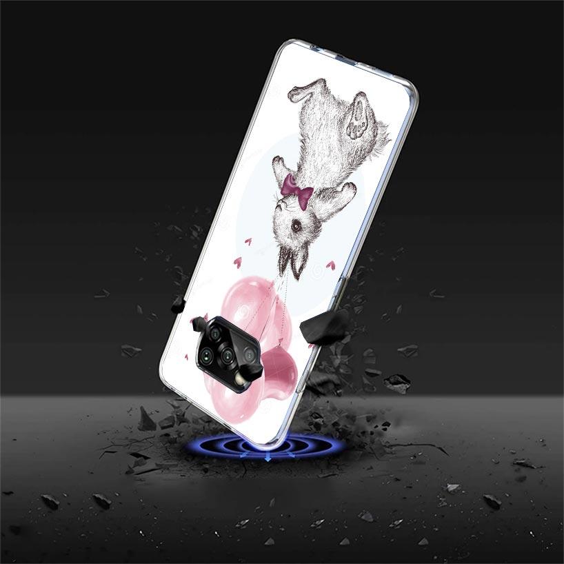 Cute Bunny Baby Rabbits Case Phone Cover for Xiaomi Redmi Note 10 9 9S 8 8T 7 5 Pro Mi 12T 11T 10T 9T 12 11 Lite A3 A2 Trend Fun