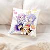 Hyperdimension N-Neptunia Pillow Case Cushion Cover Soft Cute Throw Pillow Case For Car Sofa Pillowcase Polyester With Zipper