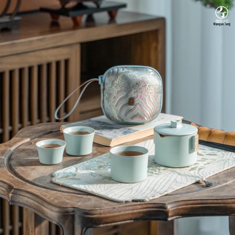 Edenus Ceramic Sancai Ruyi Tea Set