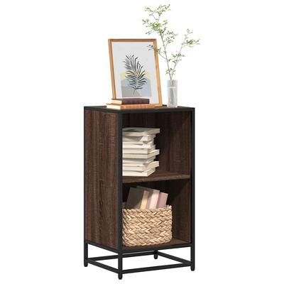 vidaXL Bücherregal Braun Eichen-Optik 40x35x76 Cm Holzwerkstoff