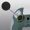 Silikonhülle für PlayVital PS5-Controller, ergonomische Silikonhülle aus weichem Gummi für PS5 mit Daumen-Stick-Kappe, Gray Jade-Controller,
