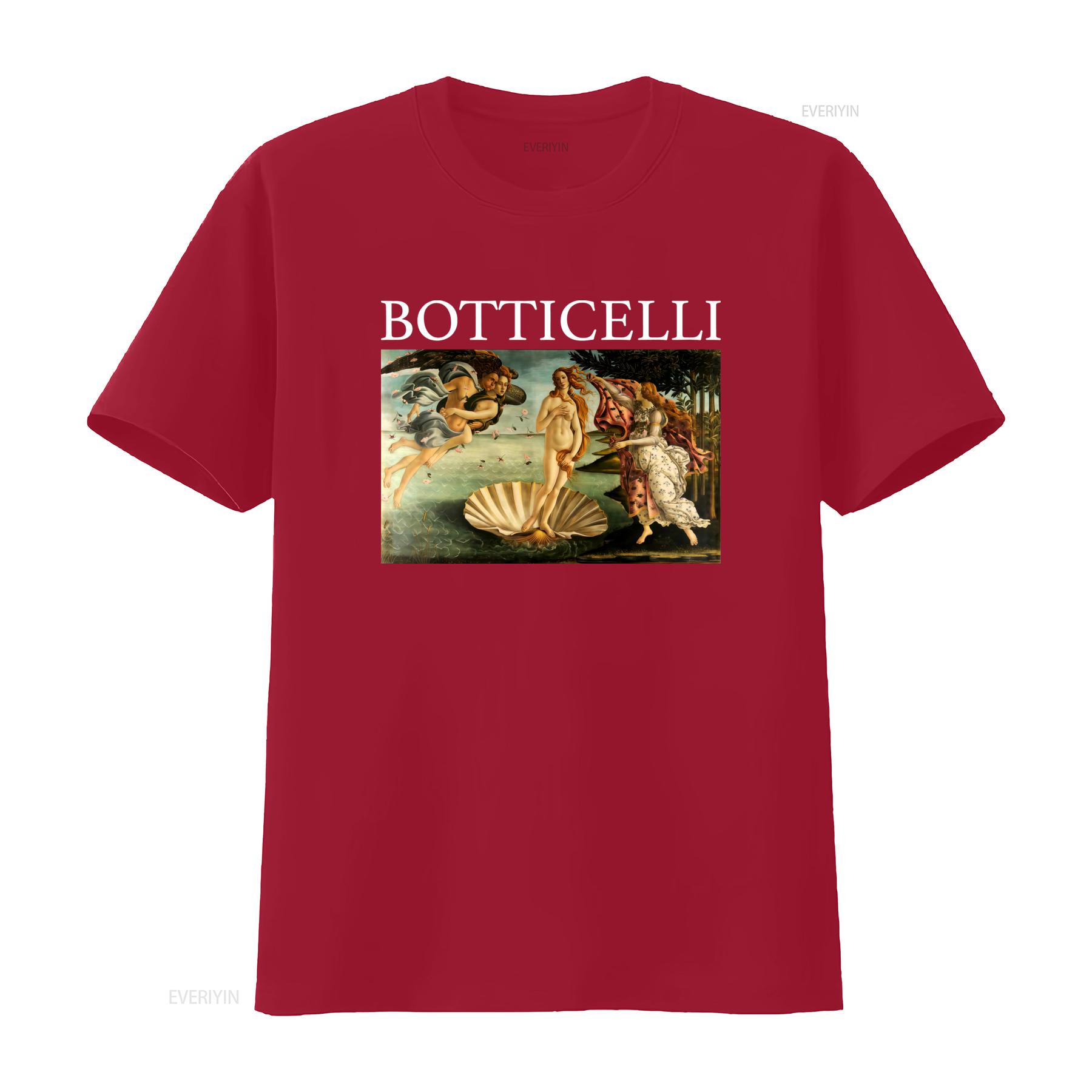 Botticelli The Birth Of Venus Painters Vintage Inspired Renaissance Y2K T Shirt For Art Lovers S vintage Washed S