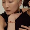 PANACHE CHASUNYOUNG Carnelian Signet Chain Bracelet