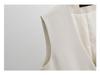 2025 Women's Slim V-Neck Sleeveless One-Button Vest - Spring/Autumn