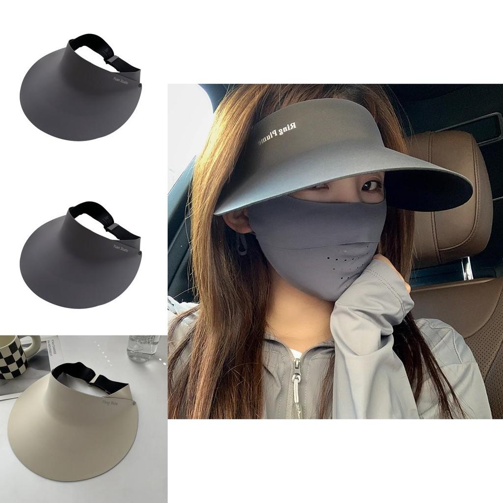 Foldable Wide Brim Sun Hat For Women Lightweight Uv Protection Summer Visor Cap