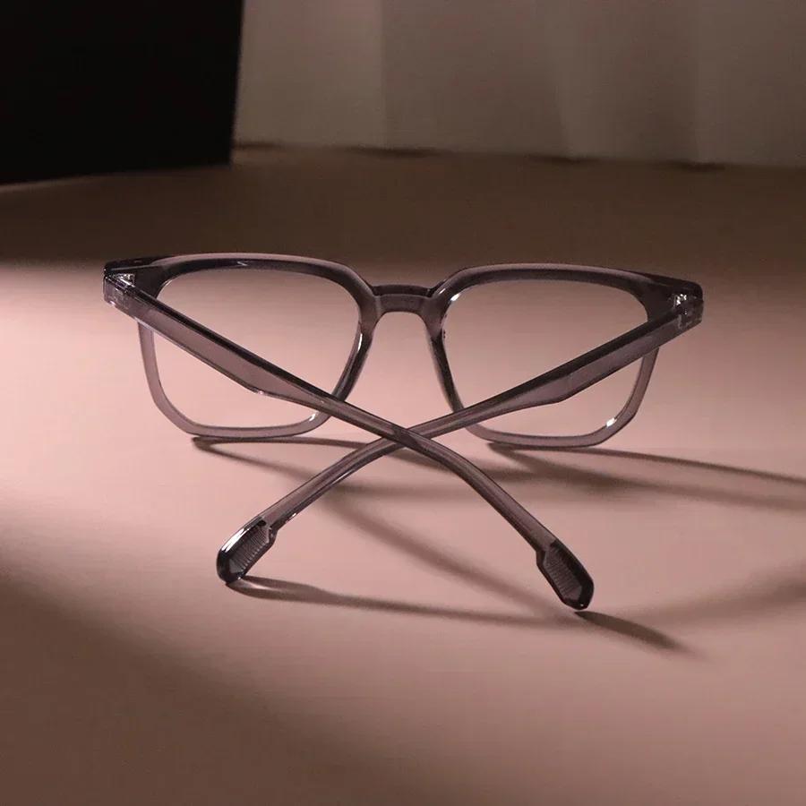 Armação de Óculos Retrô Quadrada Leve Mulheres Homens Óculos Transparentes Unissex Para Feminino Masculino