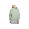 Men's Nike Logo Embroidered Solid Color Fleece Lined Light Green DA0316-006