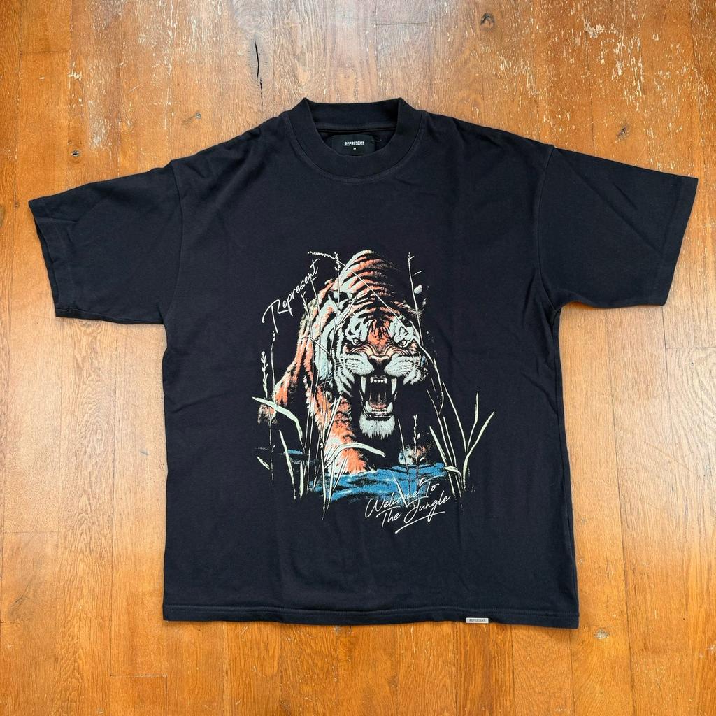 Rappresenta T-shirt Oversize Benvenuti Nella Giungla Taglia Xs